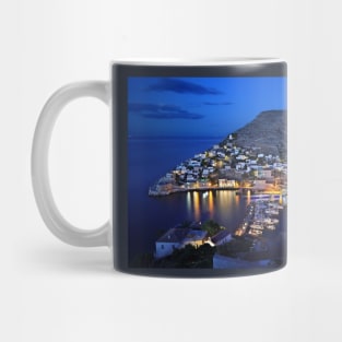 Nights in Hydra island - Greece Mug